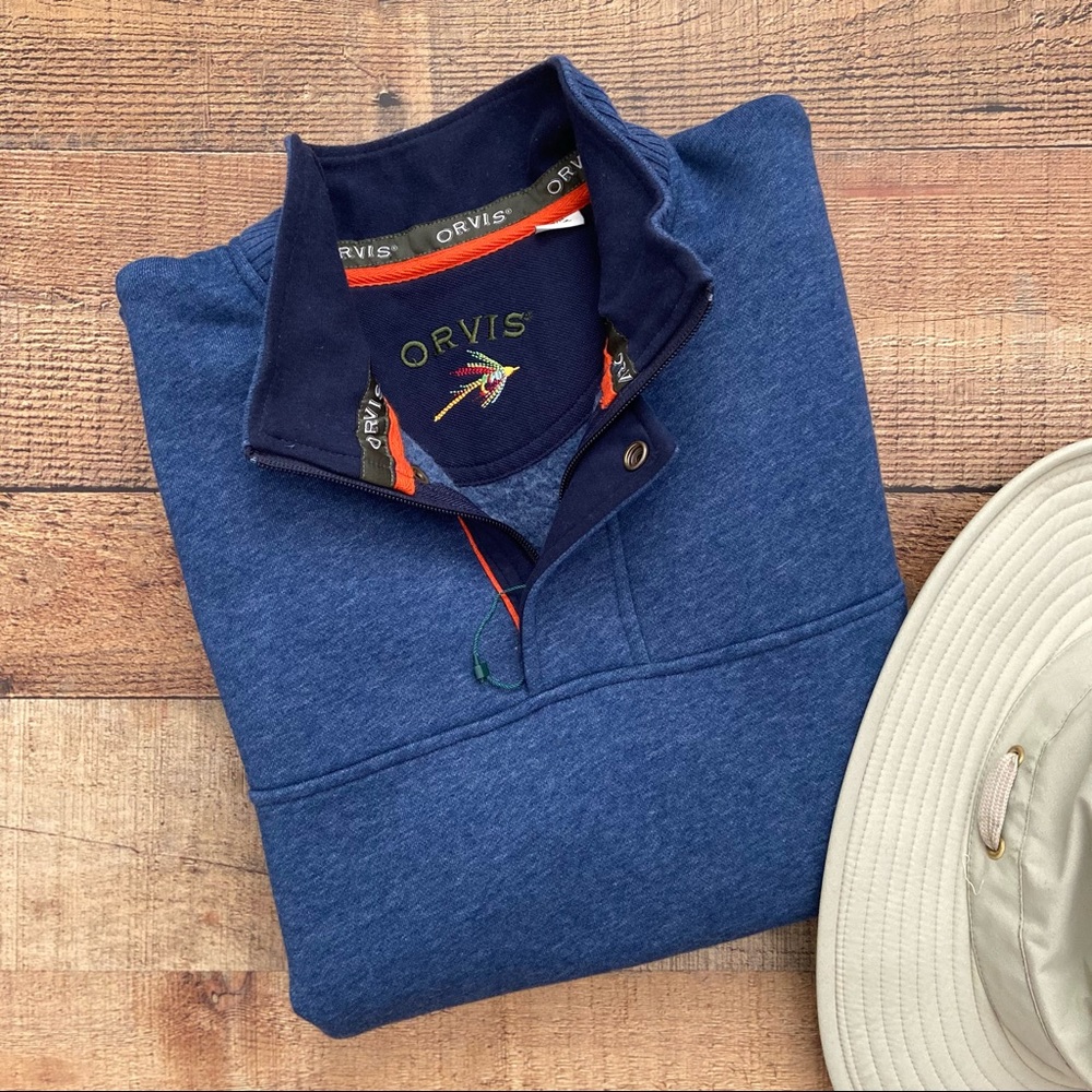 ORVIS Soft Thick PULLOVER⭐️EXCELLENT CONDITION